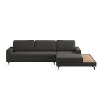 Sofá 6 Lugares Loft 322cm Chaise Direita e Deck Linho Cores