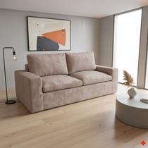 Sofá a Vácuo 2 Lugares 220cm Litus Magic Bege Sofá a Vácuo 2 Lugares 220cm Litus Magic Bege