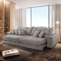 Sofá Ágata Veludo Dois Módulos de 100cm B25 Meu Sofá Online