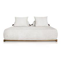 Sofa Agius 160cm 2 Lugares Linho Boucle Off White Sofa Agius 160cm 2 Lugares Linho Boucle Off White