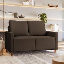 Sofá Angela 2 Lugares em Suede Yescasa