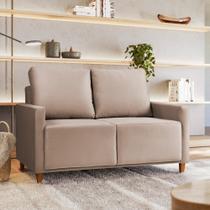 Sofá Angela 2 Lugares em Suede Yescasa