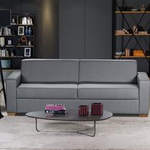 Sofá Aracaju Living com 4 Lugares 220cm Linho Corriente