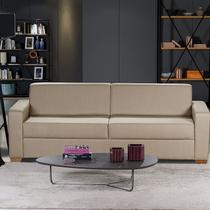 Sofá Aracaju Living com 4 Lugares 220cm Linho Corriente