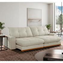 Sofá Argo Linho 230 com Braço de 25cm Meu Sofá Online Sofá Argo Linho 230 com Braço de 25cm Meu Sofá Online