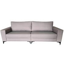 Sofá Arménia Bipartido Tecido Acquablock Pé Aço Preto 240cm Sofá Arménia Bipartido Tecido Acquablock Pé Aço Preto 240cm