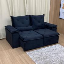 Sofá Athenas Premium 2,00m Retrátil Reclinável Luxo e Conforto