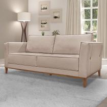 Sofá Barão 190cm 2 Lugares Linho Rustico Areia Sofá Barão 190cm 2 Lugares Linho Rustico Areia