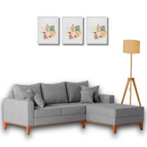Sofá Beny com Chaise Direita 2,00x1,40m.