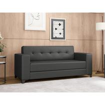 Sofá Bronze 3 Lugares material sintético 191cmx83cm