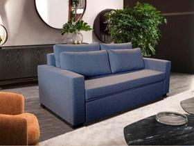 Sofá Cama 02 Lugares Elus_MA que se Transforma em Sofá Cama De Casal Resistente e Confortável em Linho Sintético Sofá Cama 02 Lugares Elus_MA que se Transforma em Sofá Cama De Casal Resistente e Confortável em Linho Sintético