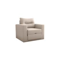 Sofá Cama 1 Lugar 90cm Marissol Bege Matrix
