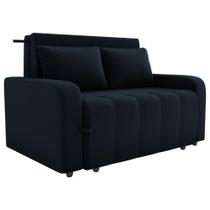 Sofa Cama 2 Lugares 138 Cm Amora Veludo Inca E451 Preto Milani Store Preto Sofa Cama 2 Lugares 138 Cm Amora Veludo Inca E451 Preto Milani Store Preto