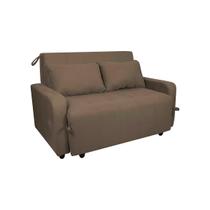 Sofá Cama 2 Lugares 138cm Amora New Capuccino Matrix