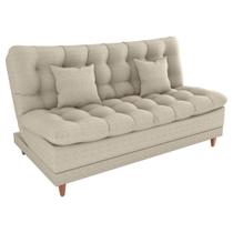 Sofa Cama 2 Lugares 185 Cm Duda Tecido Pompeia G504 Bege Milani Store Bege Sofa Cama 2 Lugares 185 Cm Duda Tecido Pompeia G504 Bege Milani Store Bege