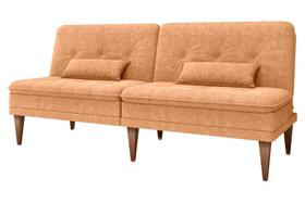 Sofá Cama 2 Lugares 190cm Pietra Mostarda Matrix Sofá Cama 2 Lugares 190cm Pietra Mostarda Matrix