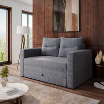 Sofá Cama 2 Lugares casal 1,50 mts Chenile Prince Luma Matri