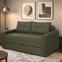 Sofá-cama 2 Lugares com Porta Copo e Usb Lua Sofá-cama 2 Lugares com Porta Copo e Usb Lua