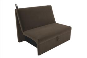 Sofá Cama 2 Lugares Malu Capuccino Matrix
