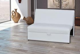 Sofá Cama 2 Lugares Malu Sintetico Branco Matrix Sofá Cama 2 Lugares Malu Sintetico Branco Matrix