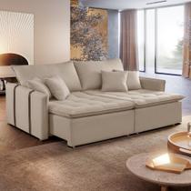 Sofá Cama 200cm Detroid Yescasa Linho