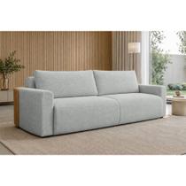 Sofá Cama 230cm Linho material sintético Nature Ferguile