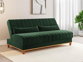 Sofá cama 3 lugares 1,80m Veludo Colors