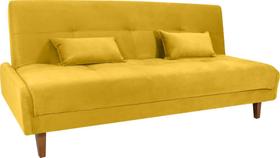 Sofá cama 3 lugares 1,90 mts Blanca Matrix Amarelo