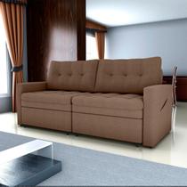 Sofá Cama 3 Lugares casal 2,20 mts Bouclê Nayla Matrix