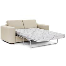 Sofá-Cama 3 Lugares Casal Herval Elastic, Linho Bege, 201 cm Sofá-Cama 3 Lugares Casal Herval Elastic, Linho Bege, 201 cm
