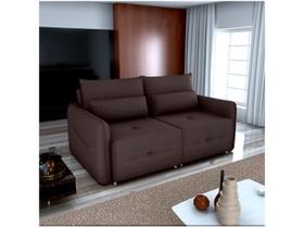 Sofá-cama 3 Lugares Casal Reclinável Veludo Matrix Celine