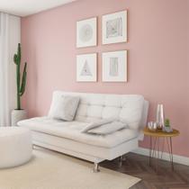 Sofá-Cama 3 Lugares Casal Superior Branco Sofá-Cama 3 Lugares Casal Superior Branco
