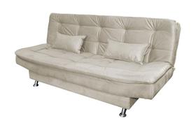 Sofá Cama 3 Lugares com Pillow reclinável 190 larg Salomé Matrix