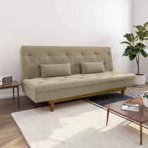 Sofá Cama 3 Lugares em Suede Tokio Yescasa