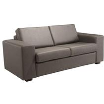 Sofá-Cama 3 Lugares MH-1174 Herval 201 cm Colchão Casal Linho Marrom A Pé Madeira Amêndoa Sofá-Cama 3 Lugares MH-1174 Herval 201 cm Colchão Casal Linho Marrom A Pé Madeira Amêndoa