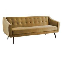 Sofá Cama 3 Lugares Mimo Daf Mobiliário Amarelo Dourado Sofá Cama 3 Lugares Mimo Daf Mobiliário Amarelo Dourado