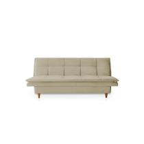 Sofá-Cama 3 Lugares Mirage Bege