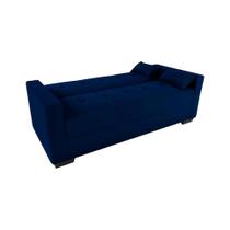 Sofá Cama 3 Lugares Reclinável casal premium 2,03 Larg Lavinia Matrix