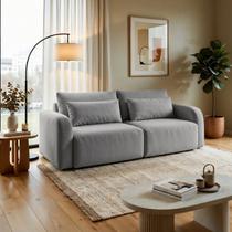 Sofá Cama 3 Lugares Retrátil e Reclinável 196cm Montreal Sofá Cama 3 Lugares Retrátil e Reclinável 196cm Montreal