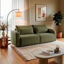 Sofá Cama 3 Lugares Retrátil e Reclinável 216cm Montreal Sofá Cama 3 Lugares Retrátil e Reclinável 216cm Montreal
