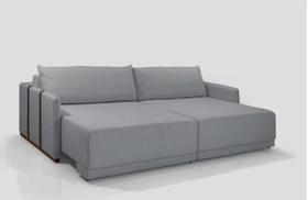 Sofá Cama 3 Lugares Retrátil Espinélio Linho 244 cm Redenobre