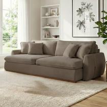 Sofá Cama 3 Lugares Retrátil Reclinável 230cm Veludo com Molas Ensacadas Apolo Yescasa Sofá Cama 3 Lugares Retrátil Reclinável 230cm Veludo com Molas Ensacadas Apolo Yescasa