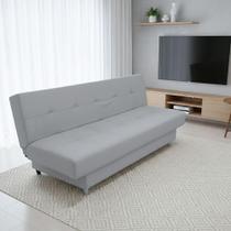 Sofá Cama 3 Lugares Xangai 1,94m Veludo Suede REC