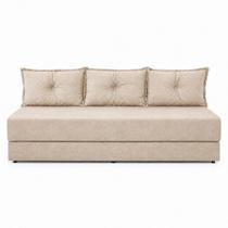 Sofá Cama 3em1 em Tecido Suede com Almofadas - Sofá que vira cama Multifuncional