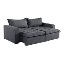 Sofá Cama 5 Lugares Retrátil e Reclinável M-184 Veludo Martins Sofá Cama 5 Lugares Retrátil e Reclinável M-184 Veludo Martins