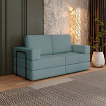 Sofá Cama à Vácuo 2 Lugares Linha Modular Flip Magic