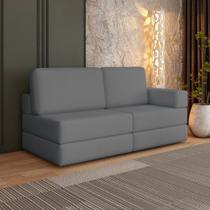 Sofá Cama à Vácuo 2 Lugares Linha Modular Flip Magic