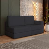 Sofá Cama à Vácuo 2 Lugares Linha Modular Flip Magic