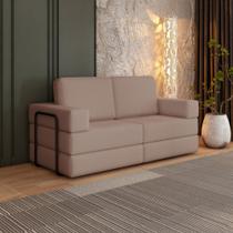 Sofá Cama à Vácuo 2 Lugares Linha Modular Flip Magic Yescasa