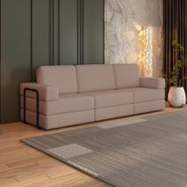 Sofá Cama à Vácuo 3 Lugares Linha Modular Flip Magic